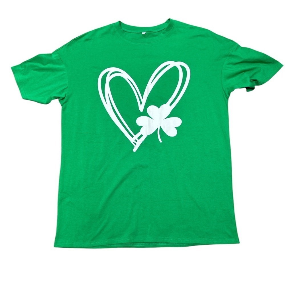 Say What Designs - NWT - Handcrafted St. Patrick Day Graphic T